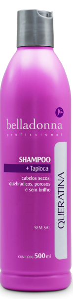 SHAMPOO DE QUERATINA +TAPIOCA 500ML